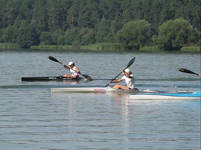 Гребля в Калуге Гребля в Калуге